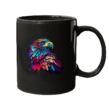 Discover psychedelic eagle Mugs