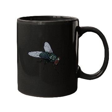 Discover Fly Common House Fly Insect Mugs