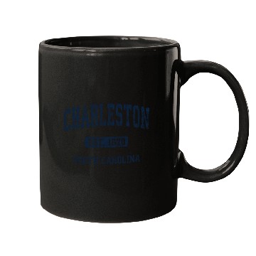 Discover Charleston South Carolina Sc Athletic Sports Mugs