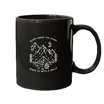 Discover Sleep under the stars wake up with a smile Mugs
