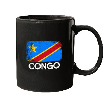 Discover Congolese Flag Made In Congo Mugs
