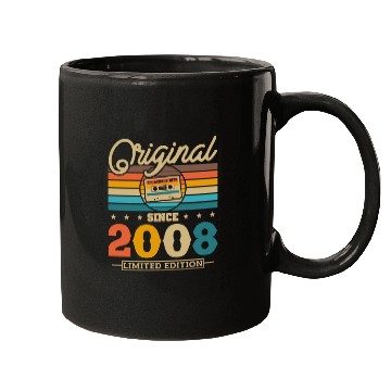 Discover Vintage 2008 Birthday Gift Mugs