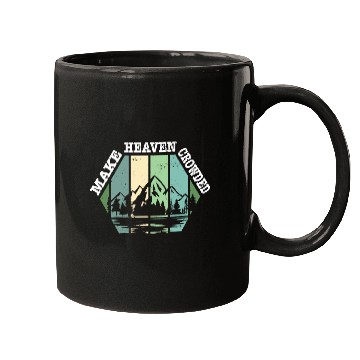 Discover Religious Christian Make Heaven Crowded Jesus Mugs