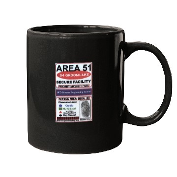 Discover Area 51 Reverse Engineering Pass Mugs