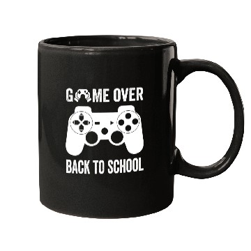 Discover game over back to school Mugs
