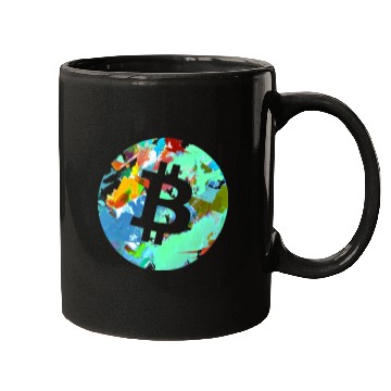 Discover Bitcoin Coin-Crypto Circle Mugs
