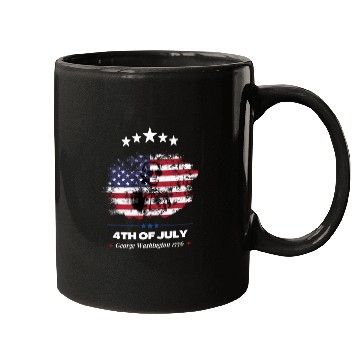Discover 4th Of July Suck It England George Washington 1776 Mugs