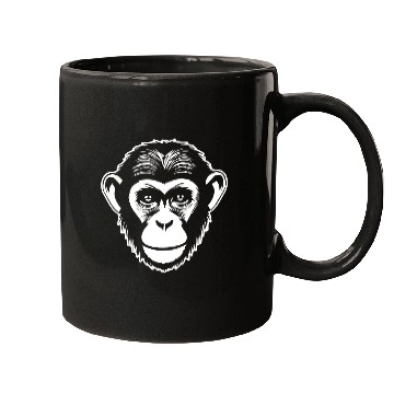 Discover Ape Face Apes Apelike Jungle Primate Mugs