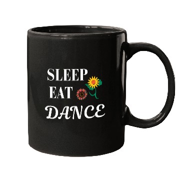 Discover DESIGNSleep eat dance Mugs