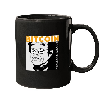 Discover Bitcoin Coin-Satoshi Nakamoto Mugs