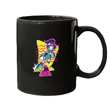 Discover Dance Robot Retro Mugs