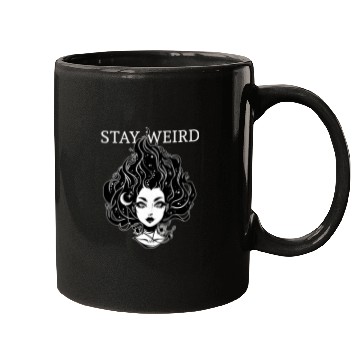 Discover Stay Weird - Moonchild Girl Mugs