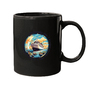 Discover Cruise Mode: On Ship Vacation Mugs
