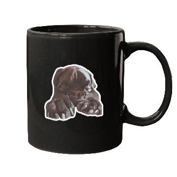 Discover Cane corso in its natural sleeping environment Mugs