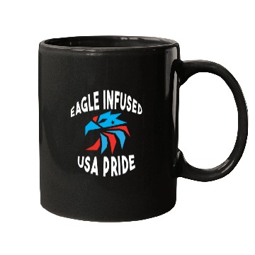 Discover Eagle Infused, USA Pride Mugs