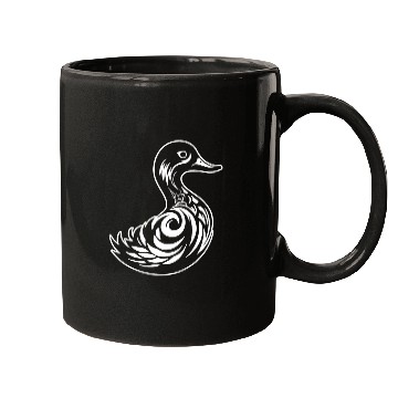 Discover Duck Bird Nature Pond Mugs