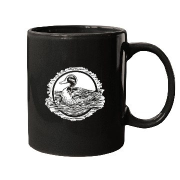 Discover Duck Bird Nature Pond Mugs