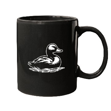 Discover Duck Bird Nature Pond Mugs