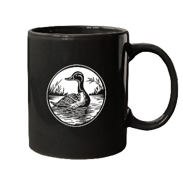 Discover Duck Bird Nature Pond Mugs