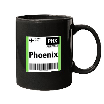 Discover airplane ticket phoenix Mugs