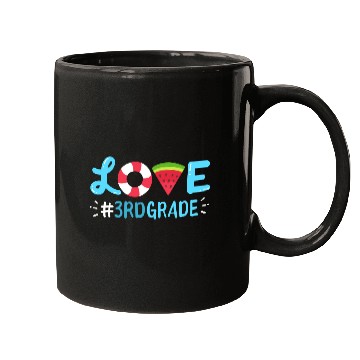 Discover 3rd Grade Watermelon Summer Student nature Mugs