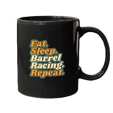 Discover Barrel Racing Barrel Racer Rodeo Western cute Mugs