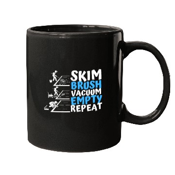 Discover Pool Guy Maintenance And Swimming Pool Cleaner Mugs