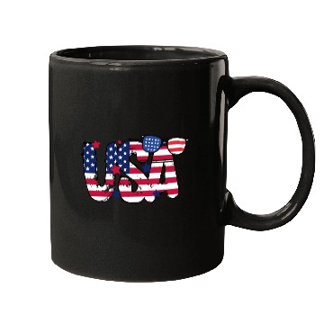 Discover USA Flag Patriotic 4th of July America day of Mugs