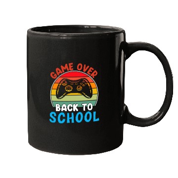 Discover Game Over Back To School Mugs