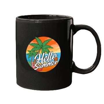 Discover Hello Summer Mugs