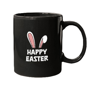 Discover Happy Easter Bunny Rabbit Ears Mugs