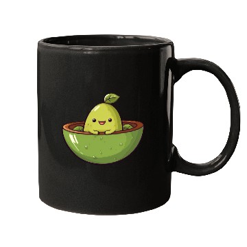 Discover Avocado meets Lime, Fresh Fruit Design Mugs