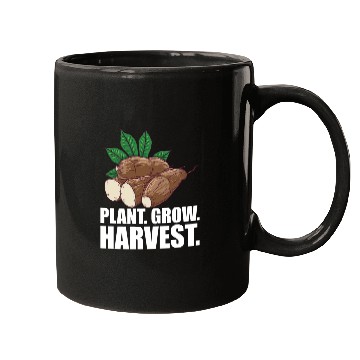 Discover Cassava Farmer Plant Grow Harvest W Mugs