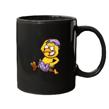 Discover Running Little Chick In An Easter Egg Mugs