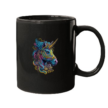 Discover Cute Unicorn Unicorns Colorful Mugs