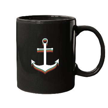 Discover Anchor Retro Colorful Mugs