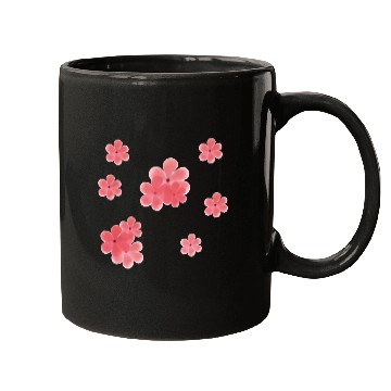Discover orange flower stickers Mugs