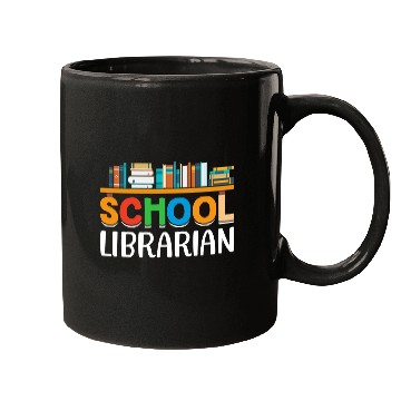 Discover school librarian Mugs