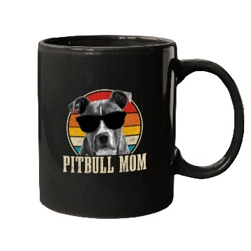 Discover Pitbull Mom Pitbull Dog Mom Mugs