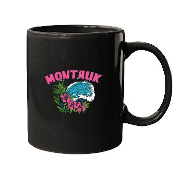 Discover Montauk New York Summer Nyc Tropical Montaukett Mugs