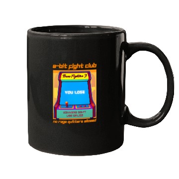 Discover Funny Retro Gaming 80s Arcade 8-Bit Gamer Humor Mugs