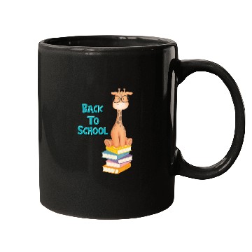 Discover Back To School Giraffe Mugs