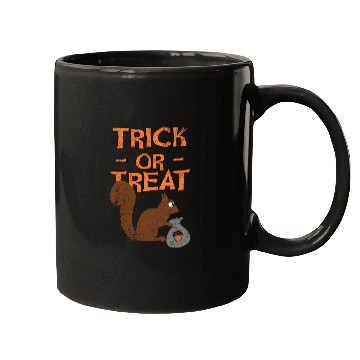 Discover Trick Or Treat Squirrel Mugs