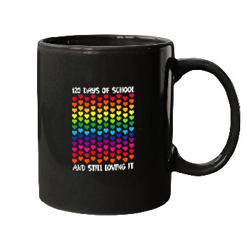 Discover Happy 120th Day of School Teacher Student Mugs