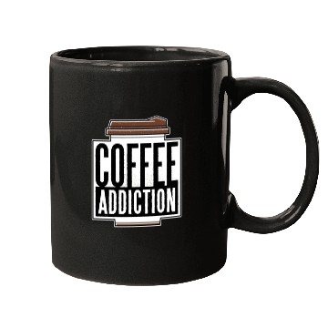 Discover Coffee aDDICTION Mugs