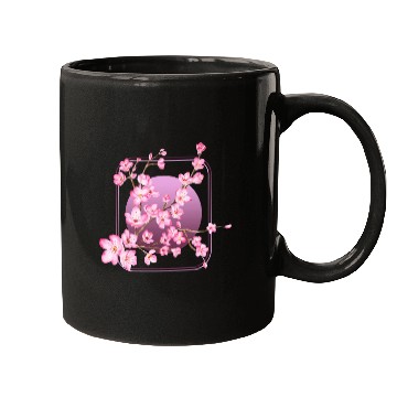 Discover Cherry Blossom Mugs, Pink Sakura Kawaii