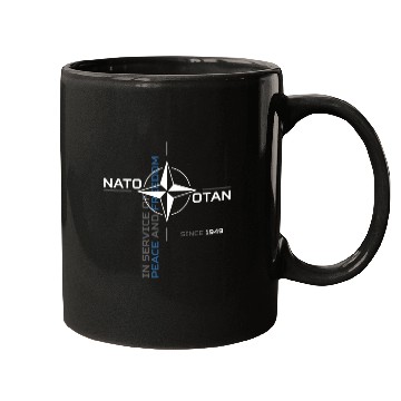 Discover Peace And Freedom Otan Nato Mugs