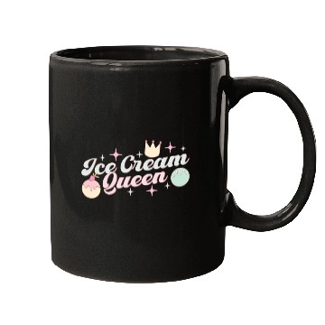 Discover Ice Cream Queen, Happy Summer Holiday Mugs