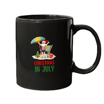 Discover CHRISTMAS IN JULY Mugs