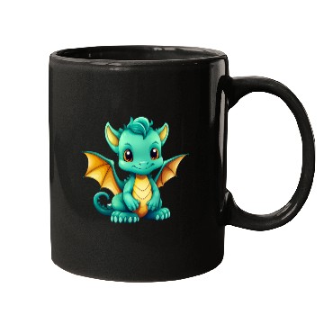 Discover Baby Green Dragon Mugs
